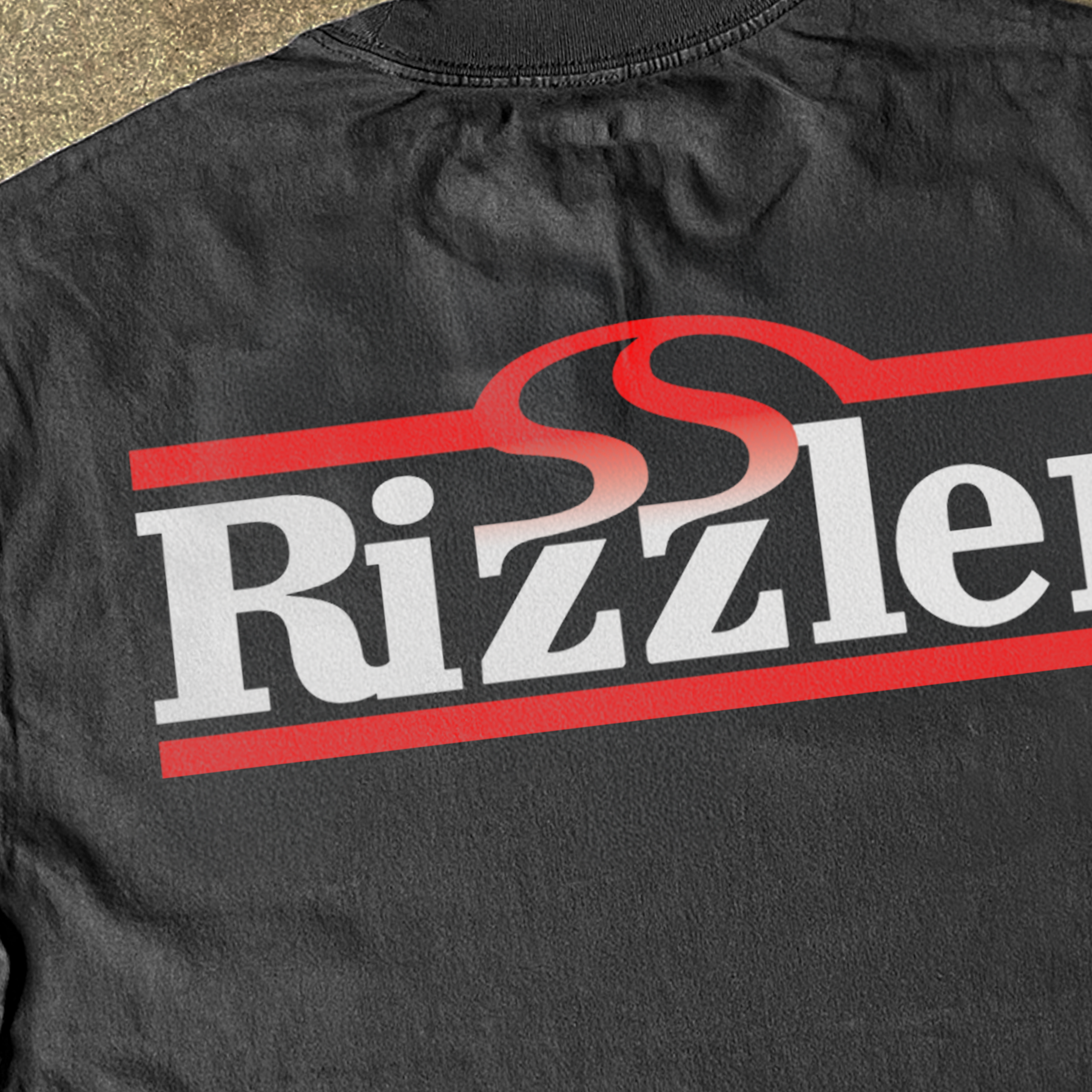 'RIZZLER' SIZZLER STEAK HOUSE HEAVYWEIGHT BLACK T-SHIRT Hoodie, Sweatshirt | CiraTrend.com (Image 2)