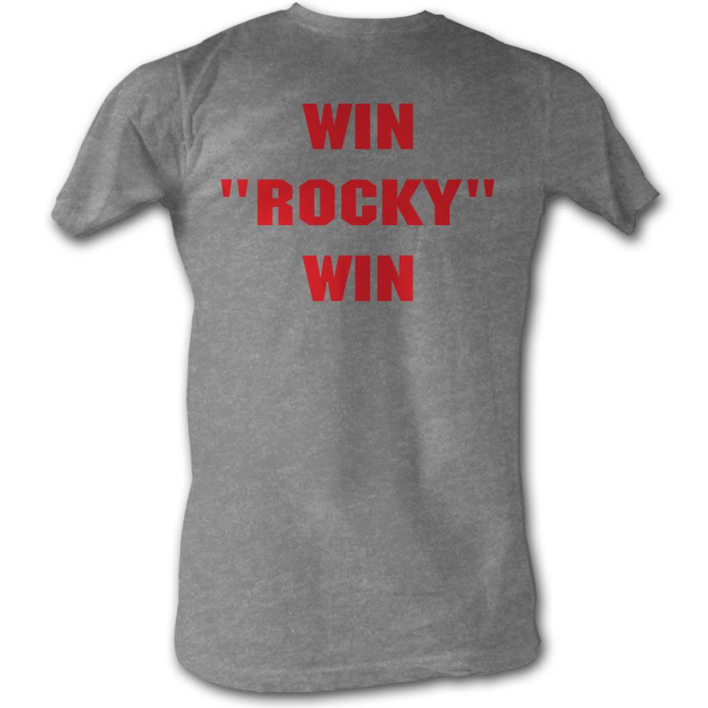 Rocky Mens S/S T-Shirt - Win - Heather Gray Heather Hoodie, Sweatshirt | CiraTrend.com