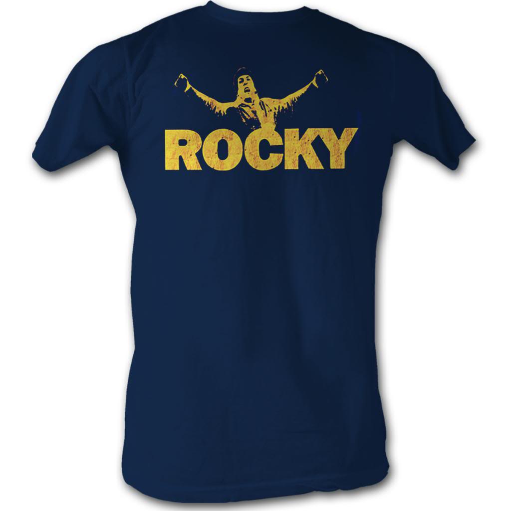 Rocky Mens S/S T-Shirt - Training - Solid Navy Hoodie, Sweatshirt | CiraTrend.com