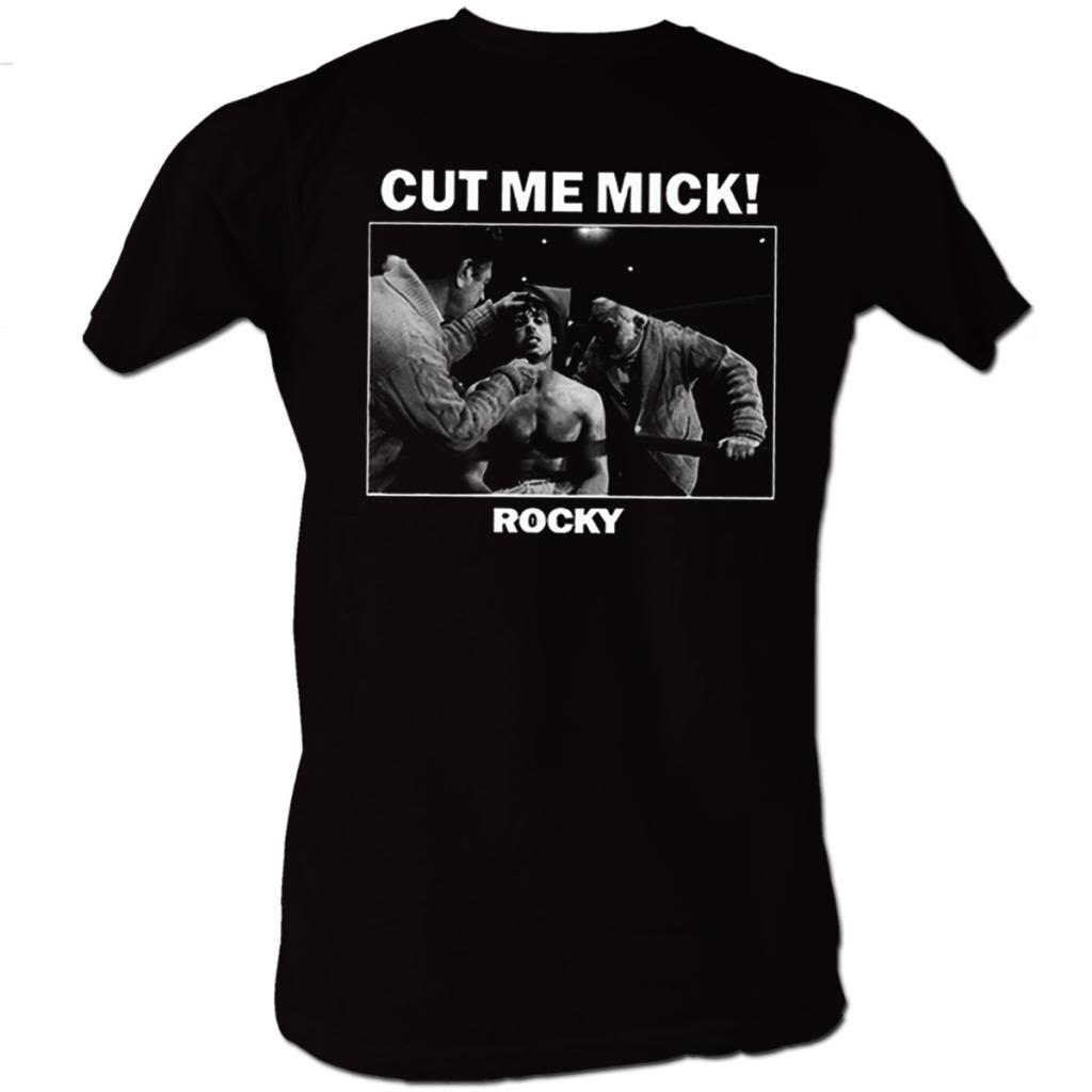 Rocky Mens S/S T-Shirt - Cut Mick - Solid Black Hoodie, Sweatshirt | CiraTrend.com