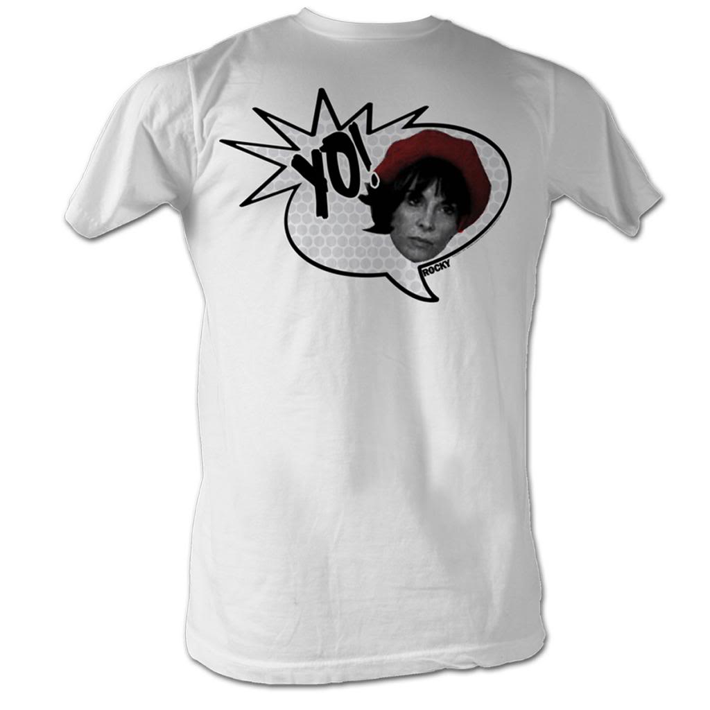 Rocky Mens S/S T-Shirt - Yo! Adrian! - Solid White Hoodie, Sweatshirt | CiraTrend.com