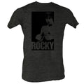 Rocky Mens S/S T-Shirt - Rocky In A Box - Heather Black Heather Hoodie, Sweatshirt | CiraTrend.com