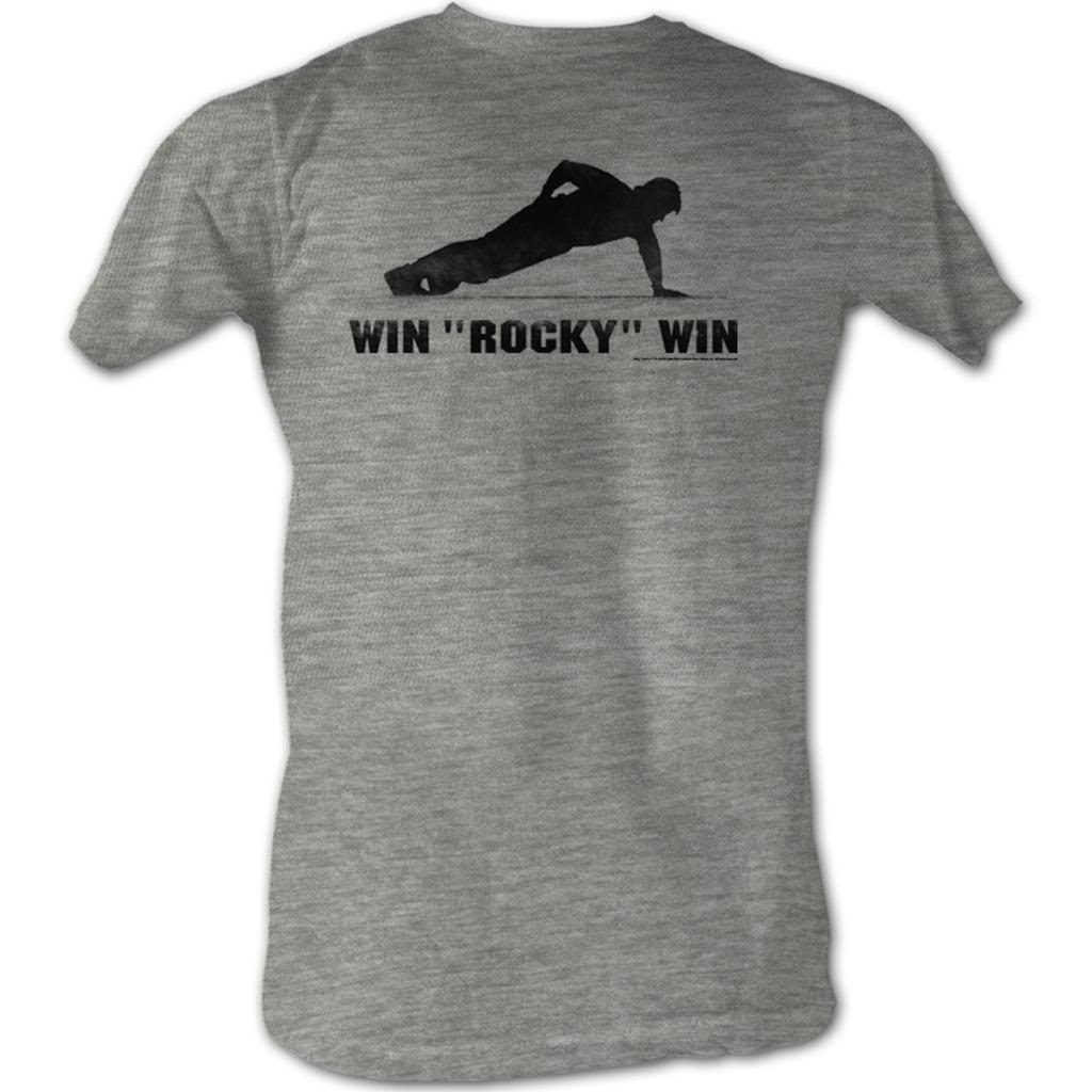 Rocky Mens S/S T-Shirt - Win More - Heather Gray Heather Hoodie, Sweatshirt | CiraTrend.com