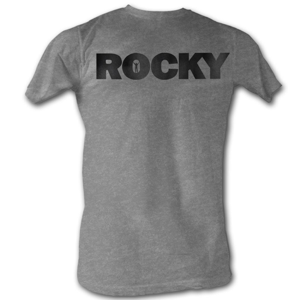 Rocky Mens S/S T-Shirt - Rocky Logo - Heather Gray Heather Hoodie, Sweatshirt | CiraTrend.com