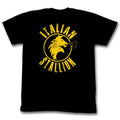Rocky Mens S/S T-Shirt - Black Stallion - Solid Black Hoodie, Sweatshirt | CiraTrend.com