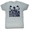 Rocky Mens S/S T-Shirt - Classic Stallion - Heather Gray Heather Hoodie, Sweatshirt | CiraTrend.com