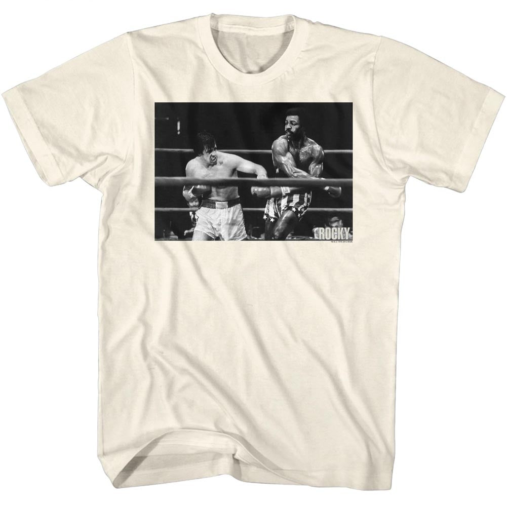 Rocky Mens S/S T-Shirt - Waaapoww! - Solid Natural Hoodie, Sweatshirt | CiraTrend.com