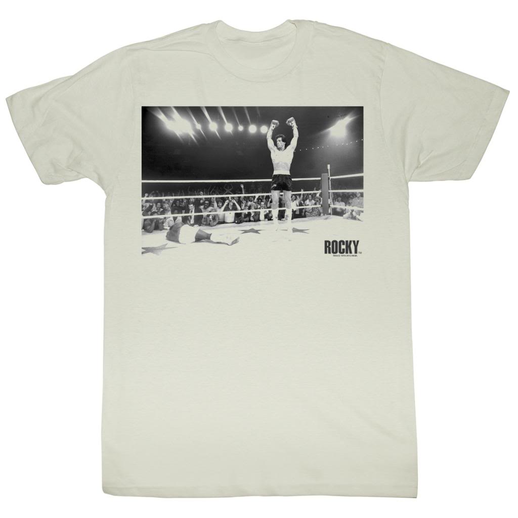 Rocky Mens S/S T-Shirt - Yippee! - Solid Natural Hoodie, Sweatshirt | CiraTrend.com
