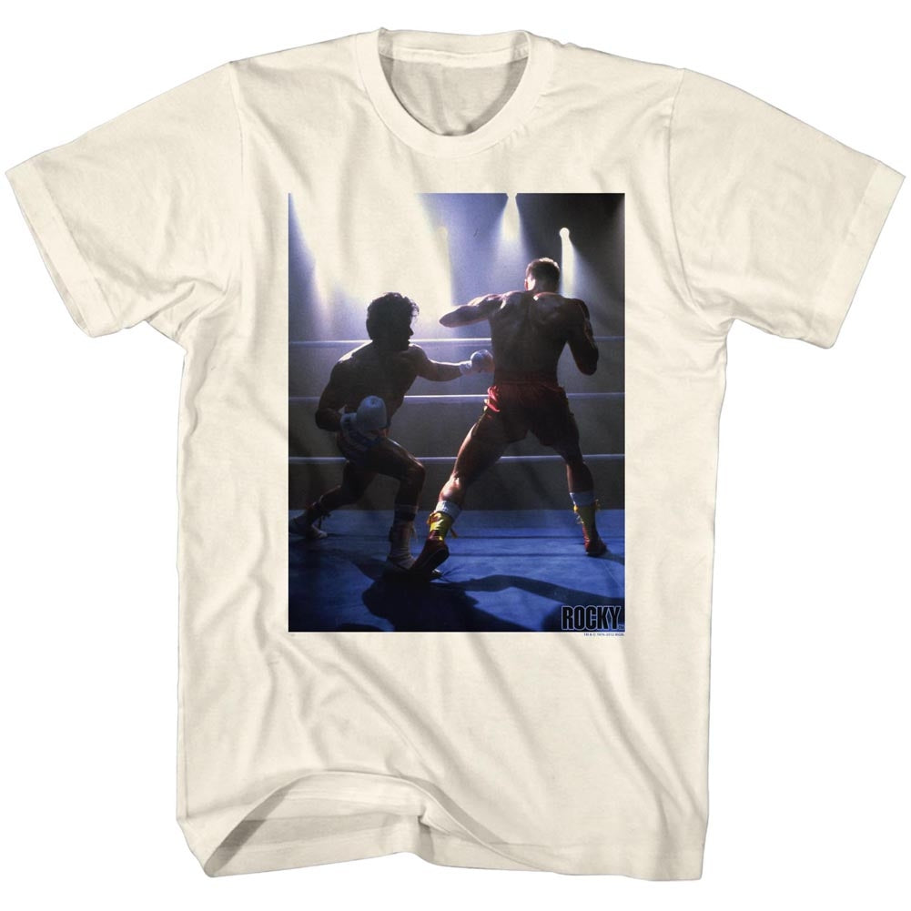 Rocky Mens S/S T-Shirt - Down For This - Solid Natural Hoodie, Sweatshirt | CiraTrend.com