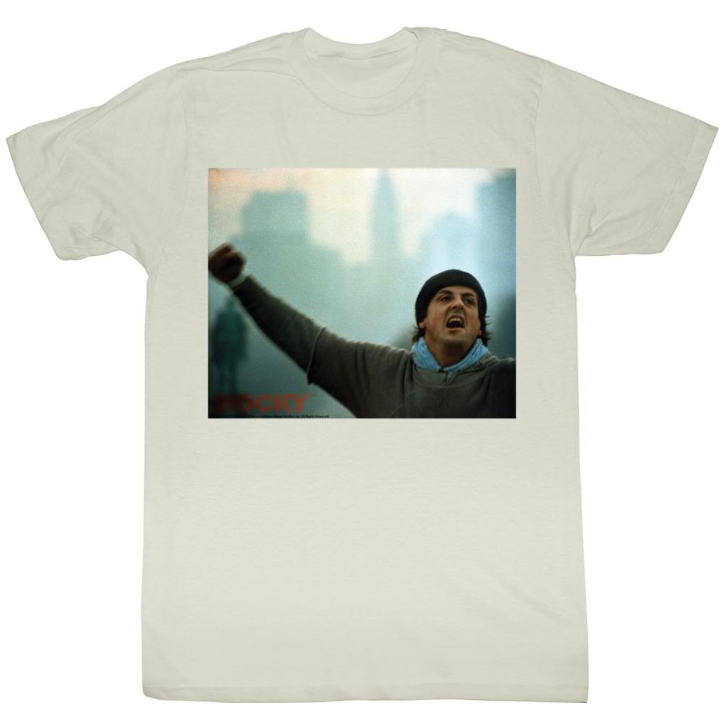Rocky Mens S/S T-Shirt - Rky For The Indie Kids - Solid Natural Hoodie, Sweatshirt | CiraTrend.com