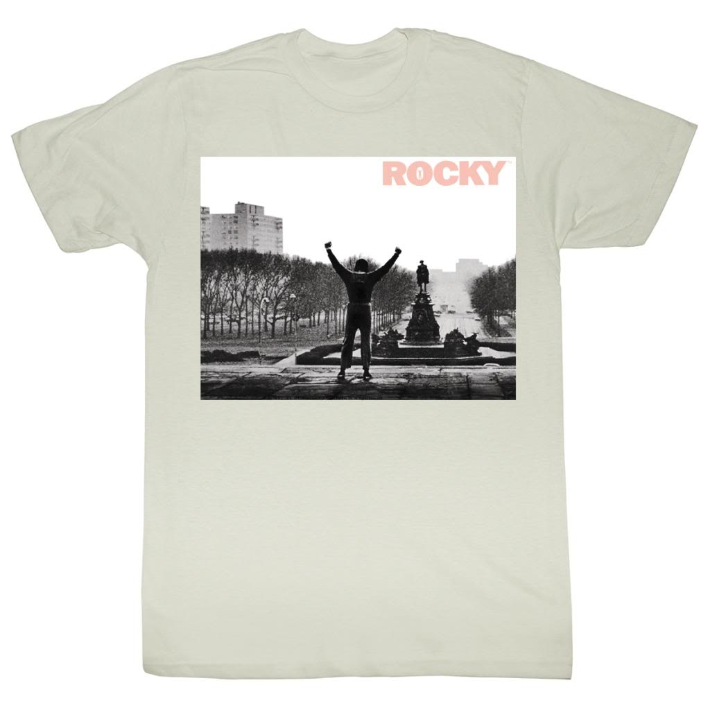 Rocky Mens S/S T-Shirt - Rky For The Trendy Kids - Solid Natural Hoodie, Sweatshirt | CiraTrend.com