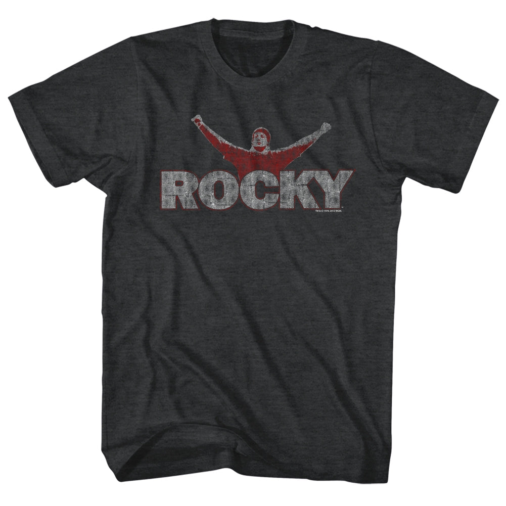 Rocky Mens S/S T-Shirt - It'S Rocky - Heather Black Heather Hoodie, Sweatshirt | CiraTrend.com