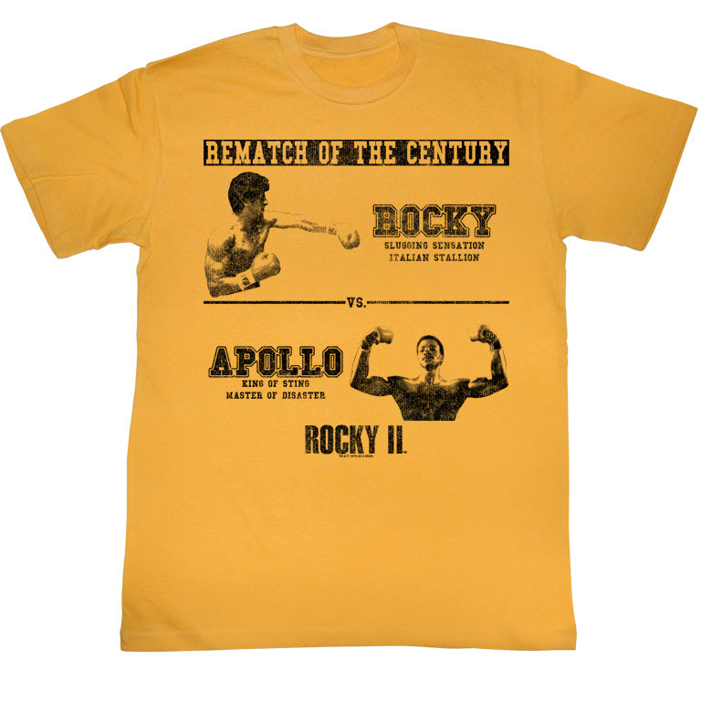 Rocky Mens S/S T-Shirt - Rematch - Solid Ginger Hoodie, Sweatshirt | CiraTrend.com