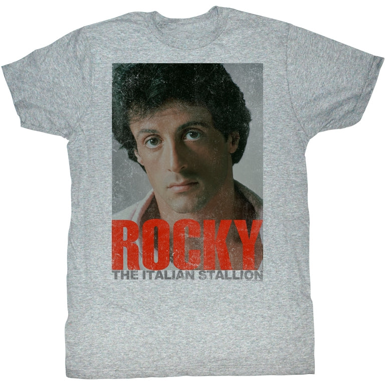 Rocky Mens S/S T-Shirt - You Wish - Solid Silver Hoodie, Sweatshirt | CiraTrend.com