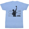 Rocky Mens S/S T-Shirt - Balboa Victory - Heather Light Blue Heather Hoodie, Sweatshirt | CiraTrend.com