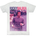 Rocky Mens S/S T-Shirt - Pic With Name - Solid White Hoodie, Sweatshirt | CiraTrend.com