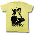 Rocky Mens S/S T-Shirt - 3 Stallions - Heather Yellow Heather Hoodie, Sweatshirt | CiraTrend.com