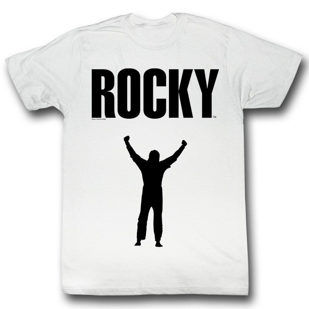 Rocky Mens S/S T-Shirt - Dreams - Solid White Hoodie, Sweatshirt | CiraTrend.com