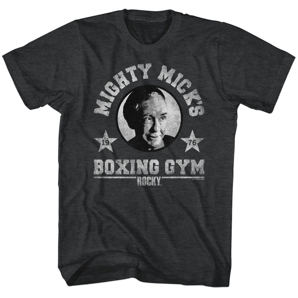 Rocky Mens S/S T-Shirt - Mighty Mick - Heather Black Heather Hoodie, Sweatshirt | CiraTrend.com