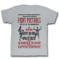 Rocky Mens S/S T-Shirt - Rematch - Solid Silver Hoodie, Sweatshirt | CiraTrend.com