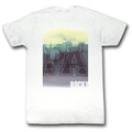 Rocky Mens S/S T-Shirt - Yeah - Solid White Hoodie, Sweatshirt | CiraTrend.com