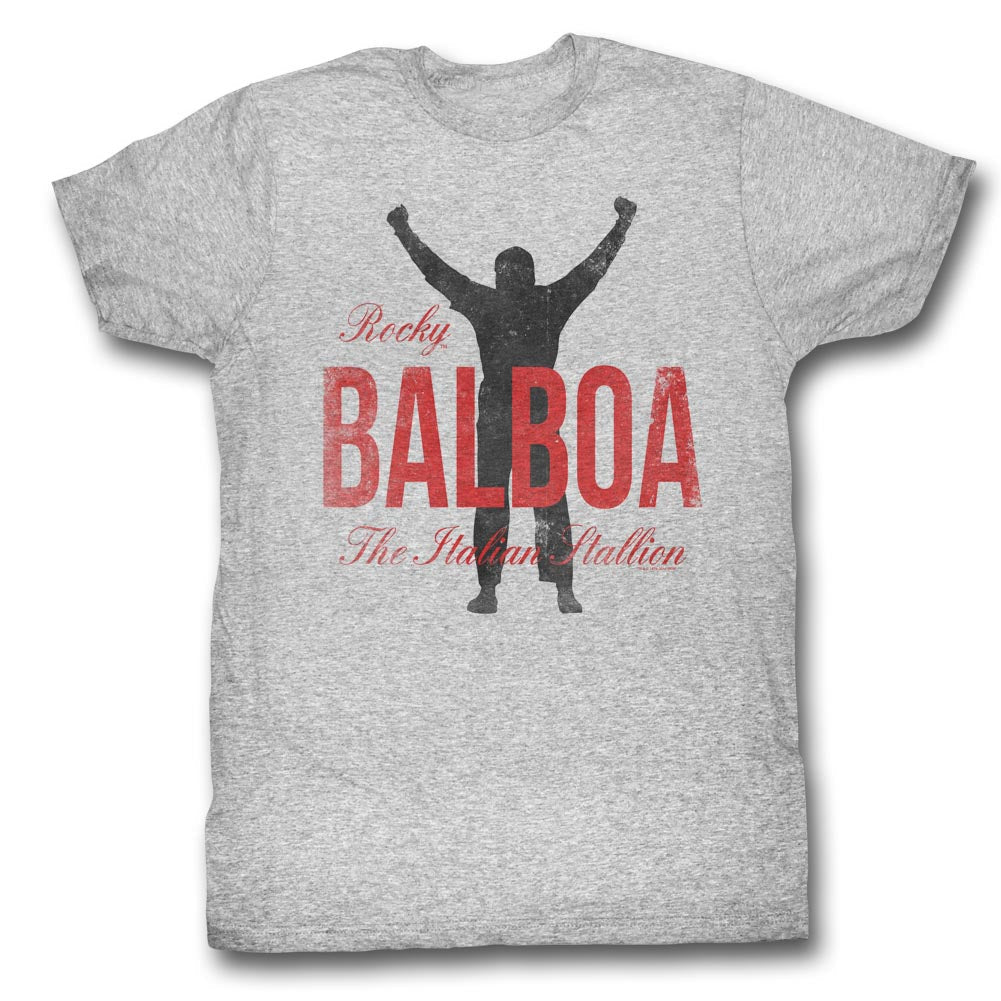Rocky Mens S/S T-Shirt - Balboa - Heather Gray Heather Hoodie, Sweatshirt | CiraTrend.com