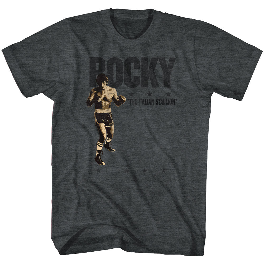 Rocky Mens S/S T-Shirt - Jab - Heather Black Heather Hoodie, Sweatshirt | CiraTrend.com