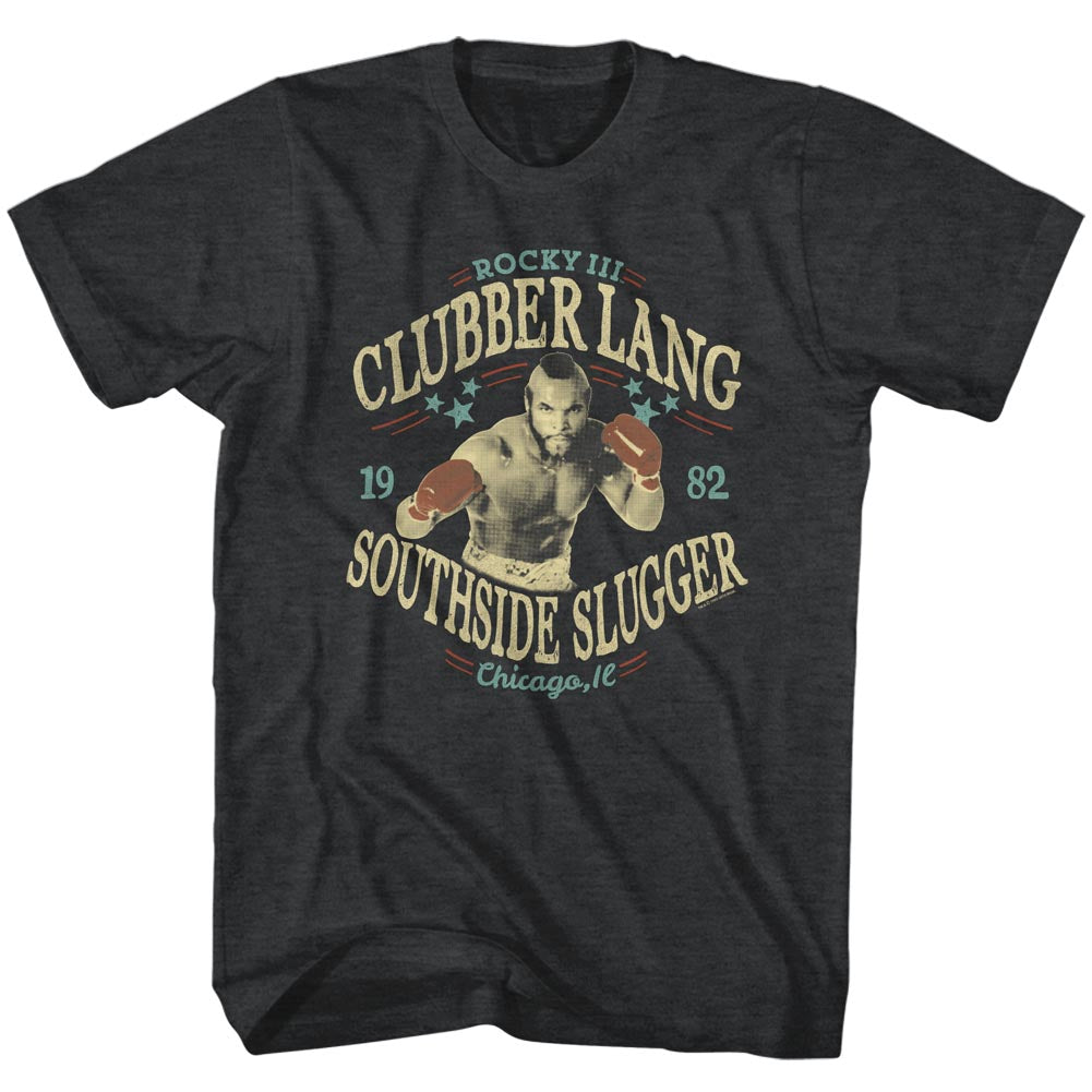 Rocky Mens S/S T-Shirt - Southside Slugger - Heather Black Heather Hoodie, Sweatshirt | CiraTrend.com