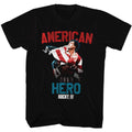 Rocky Mens S/S T-Shirt - Hero - Solid Black Hoodie, Sweatshirt | CiraTrend.com