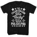 Rocky Mens S/S T-Shirt - Win Handmade - Solid Black Hoodie, Sweatshirt | CiraTrend.com
