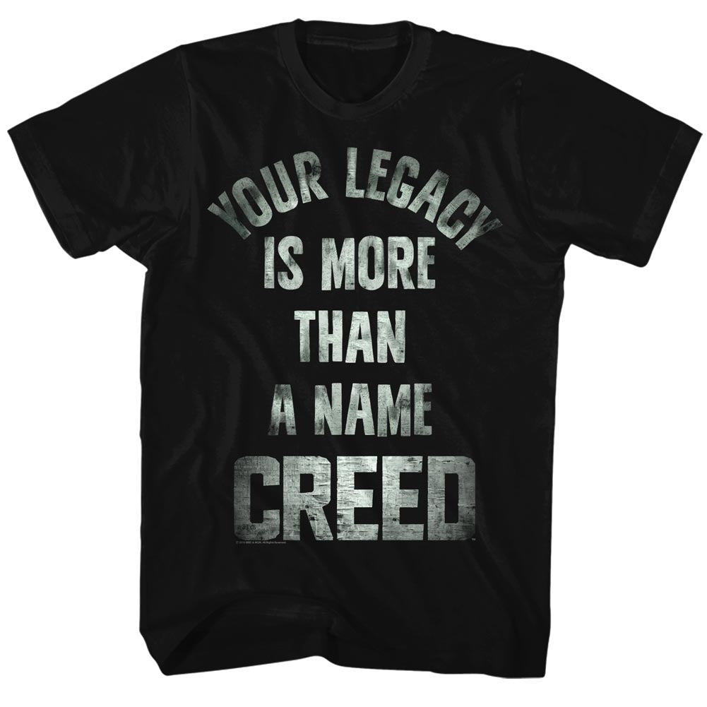 Rocky Mens S/S T-Shirt - Tagline - Solid Black Hoodie, Sweatshirt | CiraTrend.com