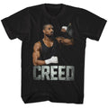 Rocky Mens S/S T-Shirt - Creed - Solid Black Hoodie, Sweatshirt | CiraTrend.com