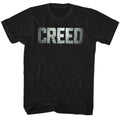 Rocky Mens S/S T-Shirt - Creed Logo - Solid Black Hoodie, Sweatshirt | CiraTrend.com