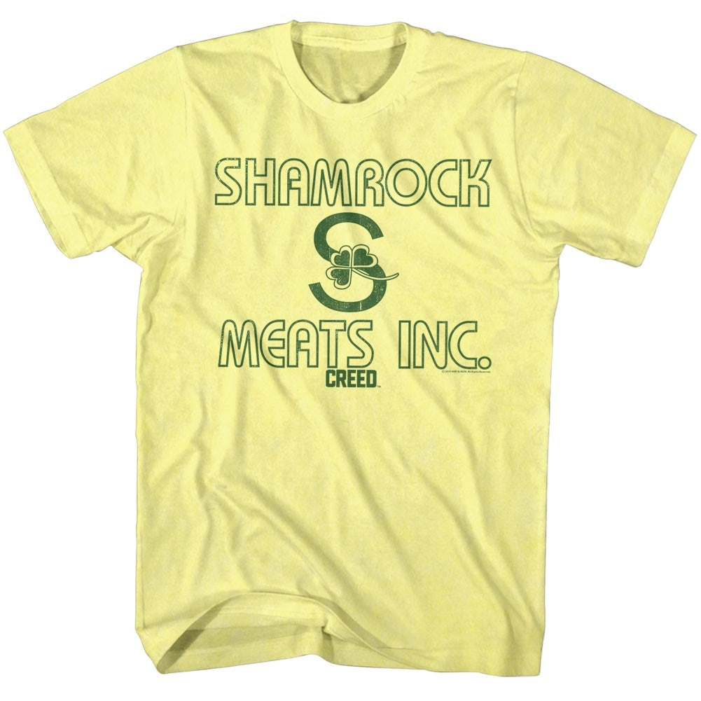 Rocky Mens S/S T-Shirt - Meats Inc. - Heather Yellow Heather Hoodie, Sweatshirt | CiraTrend.com