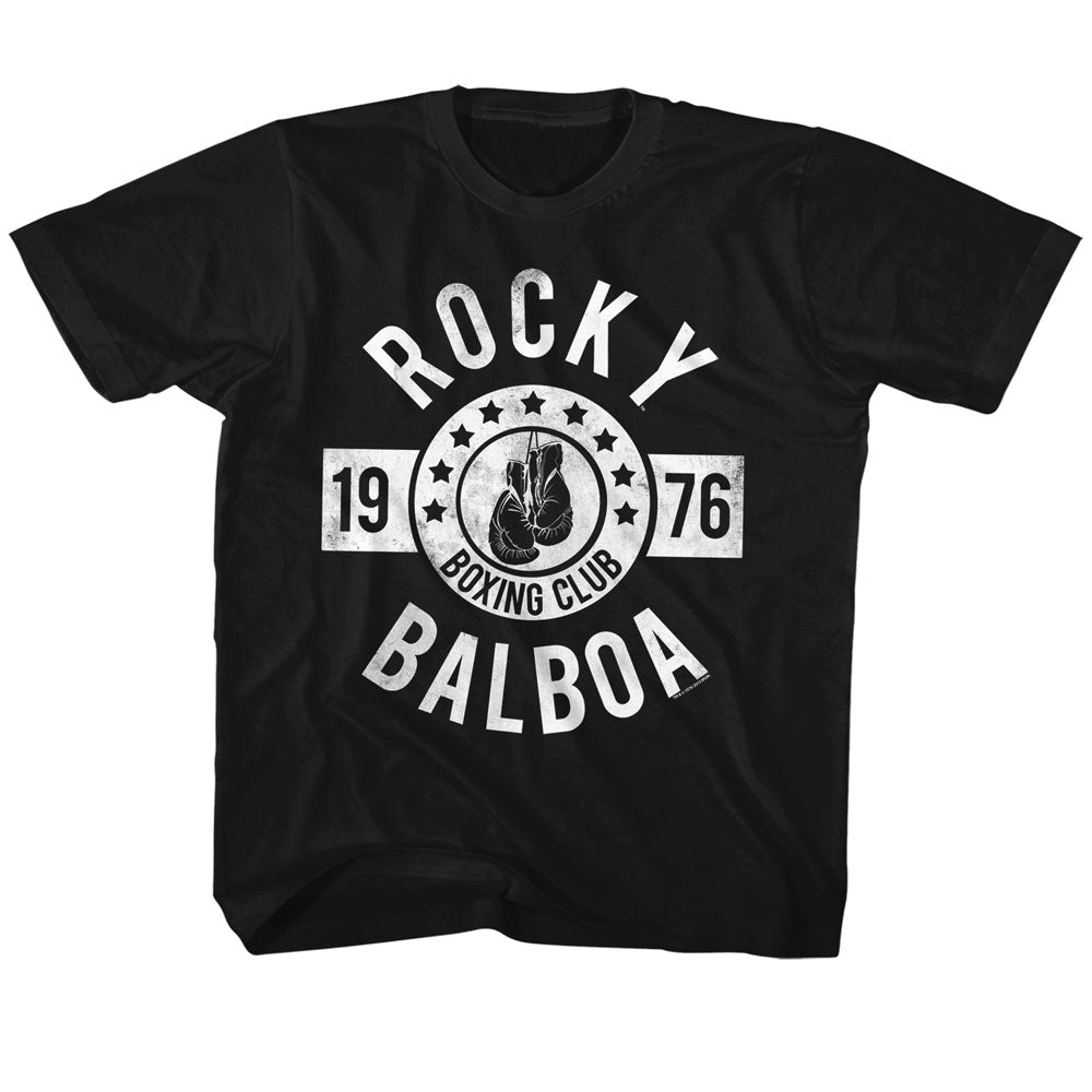 Rocky Toddler S/S T-Shirt - Boxing Club - Solid Black Hoodie, Sweatshirt | CiraTrend.com