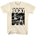Rocky Mens S/S T-Shirt - Knockout - Solid Natural Hoodie, Sweatshirt | CiraTrend.com