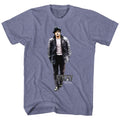 Rocky Mens S/S T-Shirt - Million-To-One - Heather Vintage Blue Heather Hoodie, Sweatshirt | CiraTrend.com