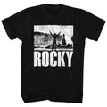 Rocky Mens S/S T-Shirt - Rocky B. - Solid Black Hoodie, Sweatshirt | CiraTrend.com