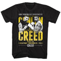 Rocky Mens S/S T-Shirt - Conlan Vs Creed - Solid Black Hoodie, Sweatshirt | CiraTrend.com