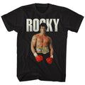 Rocky Mens S/S T-Shirt - Stand - Solid Black Hoodie, Sweatshirt | CiraTrend.com
