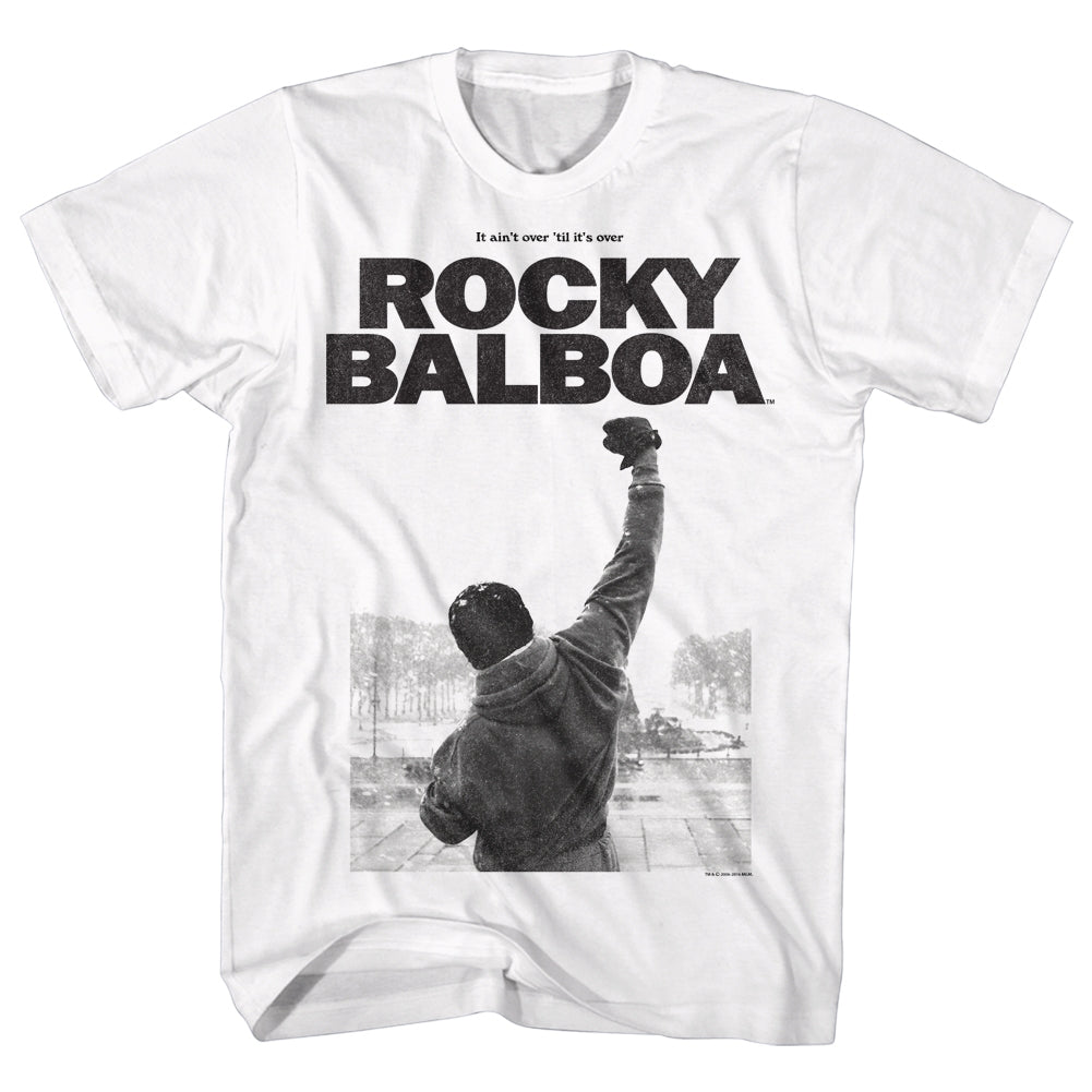 Rocky Mens S/S T-Shirt - Rocky6 - Solid White Hoodie, Sweatshirt | CiraTrend.com