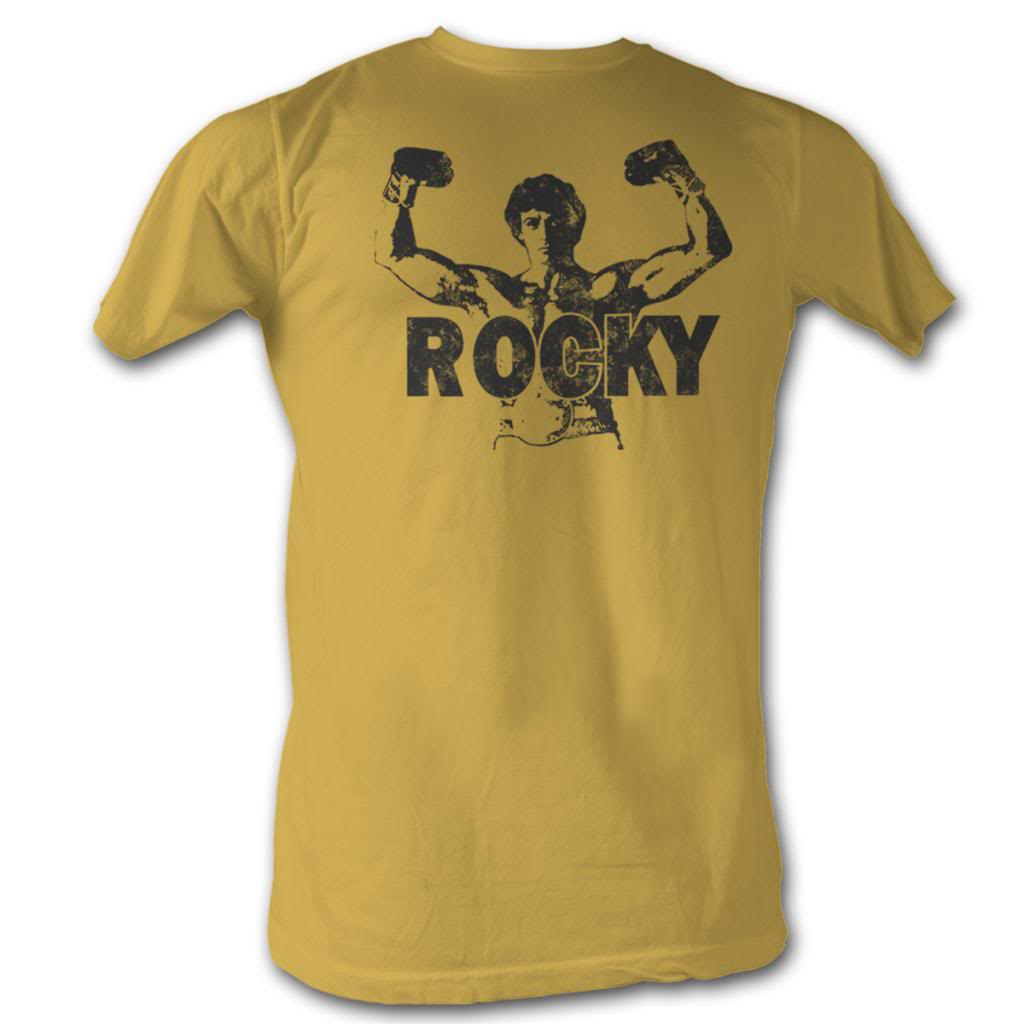 Rocky Mens S/S T-Shirt - Classic Rocky - Solid Ginger Hoodie, Sweatshirt | CiraTrend.com