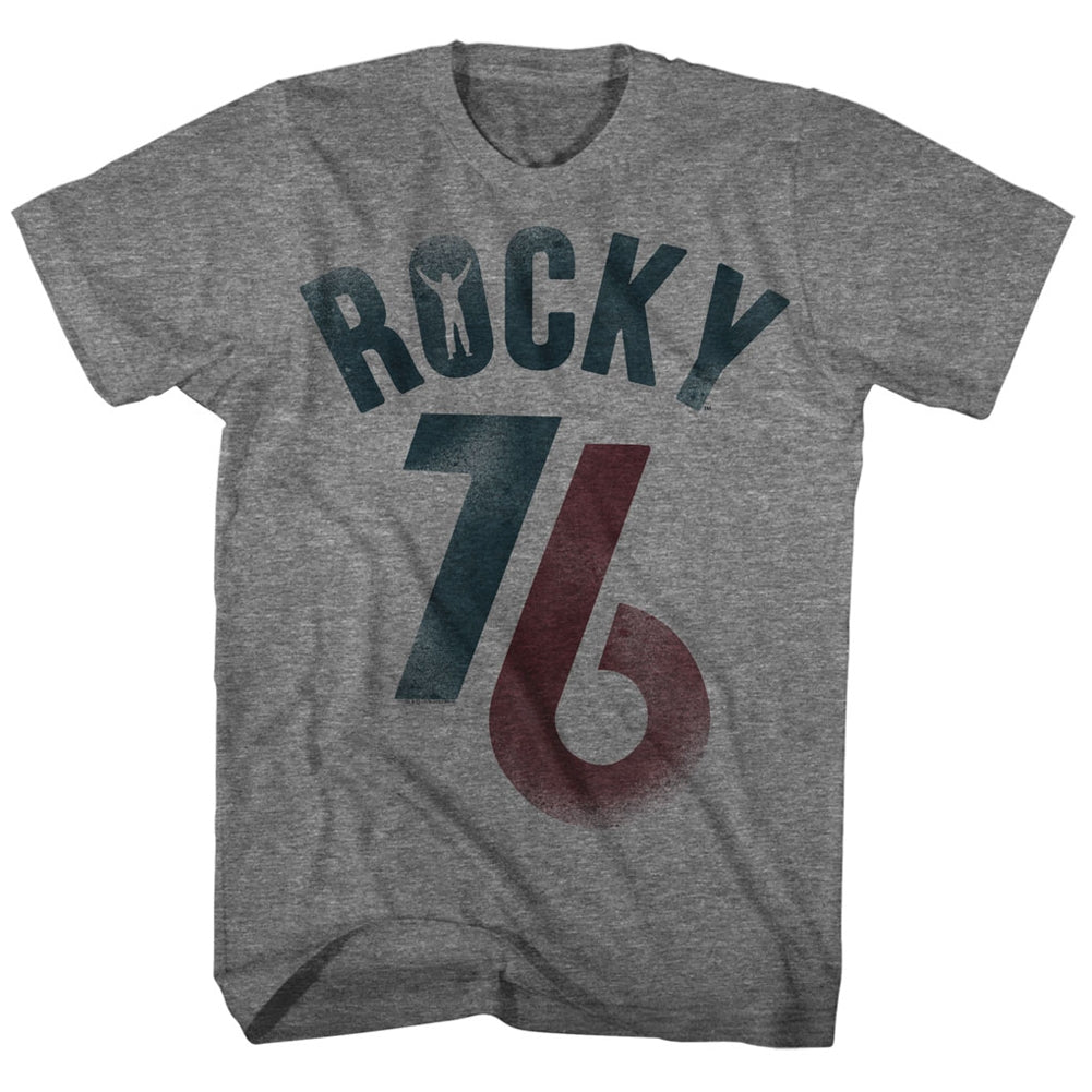Rocky Mens S/S T-Shirt - Rocky76 - Heather Graphite Heather Hoodie, Sweatshirt | CiraTrend.com
