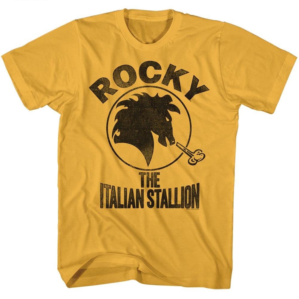 Rocky Mens S/S T-Shirt - Itallionstallion - Solid Ginger Hoodie, Sweatshirt | CiraTrend.com