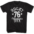 Rocky Mens S/S T-Shirt - Splotch - Solid Black Hoodie, Sweatshirt | CiraTrend.com
