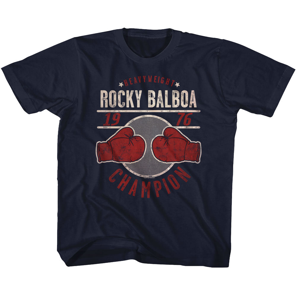 Rocky Toddler S/S T-Shirt - Champ76 - Solid Navy Hoodie, Sweatshirt | CiraTrend.com