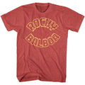 Rocky Mens S/S T-Shirt - R Balboa - Heather Red Heather Hoodie, Sweatshirt | CiraTrend.com