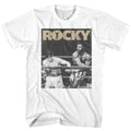 Rocky Mens S/S T-Shirt - Rocky One - Solid White Hoodie, Sweatshirt | CiraTrend.com