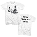Rocky Mens S/S T-Shirt - Punchy - Solid White Hoodie, Sweatshirt | CiraTrend.com