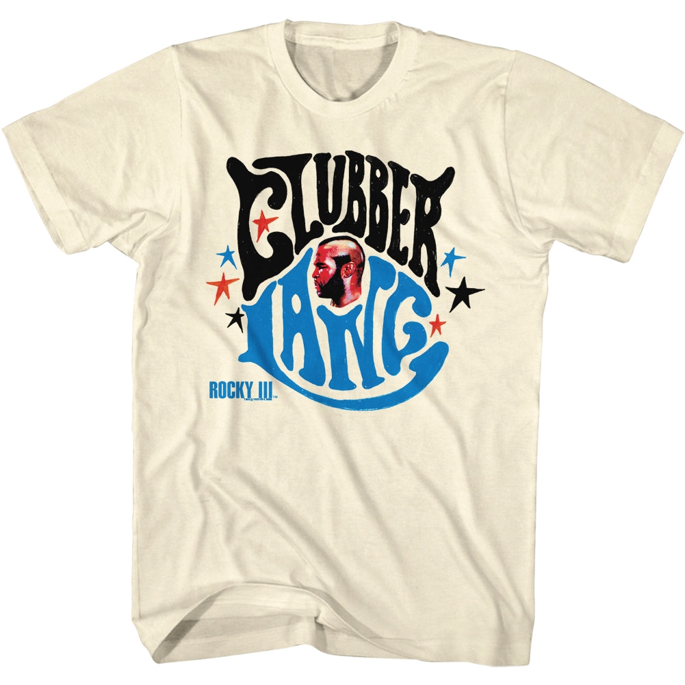 Rocky Mens S/S T-Shirt - Clubber Lang - Solid Natural Hoodie, Sweatshirt | CiraTrend.com